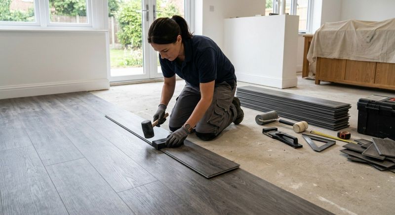 Luxury Vinyl Tile Installation in Oyster Bay, NY