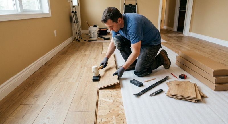 Laminate Floor Installation in Darien, CT