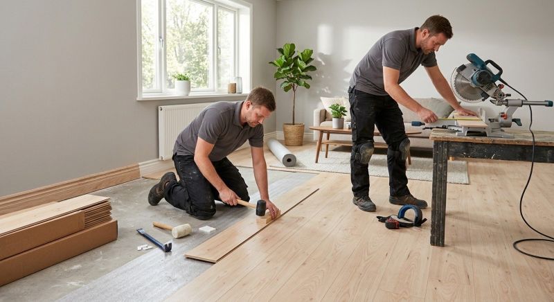 Laminate Floor Installation in Hudson County, NJ