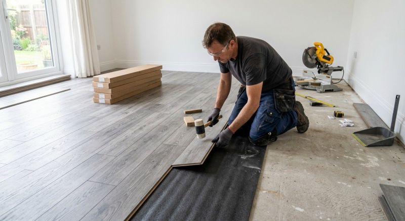 Laminate Floor Replacement in Bellmore, NY