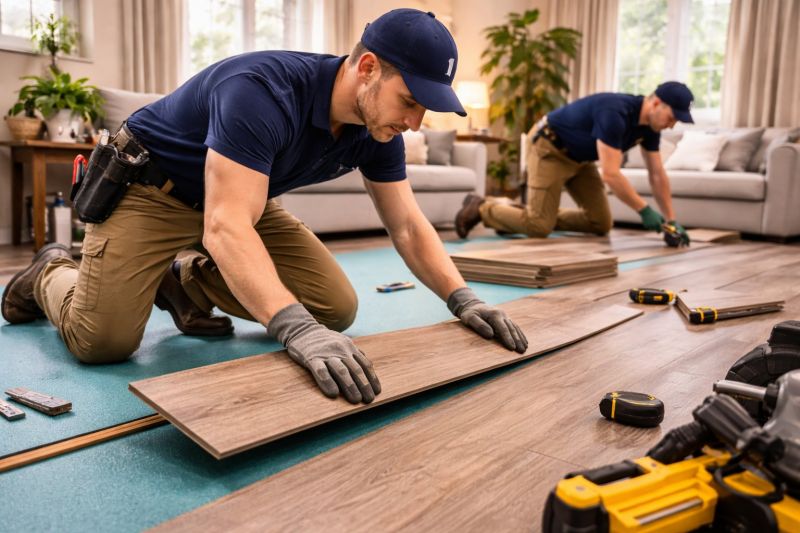Laminate Floor Replacement in Merrick, NY