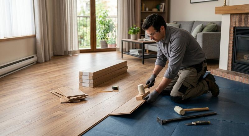Laminate Floor Replacement in Stamford, CT