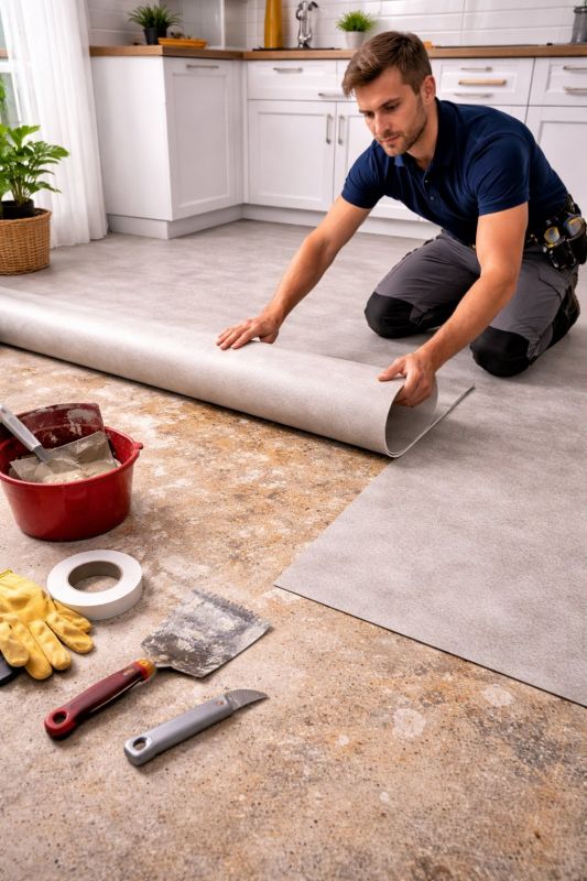 Linoleum Floor Installation in Manhasset, NY