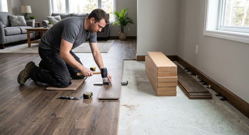 Luxury Vinyl Tile Installation in Bellmore, NY