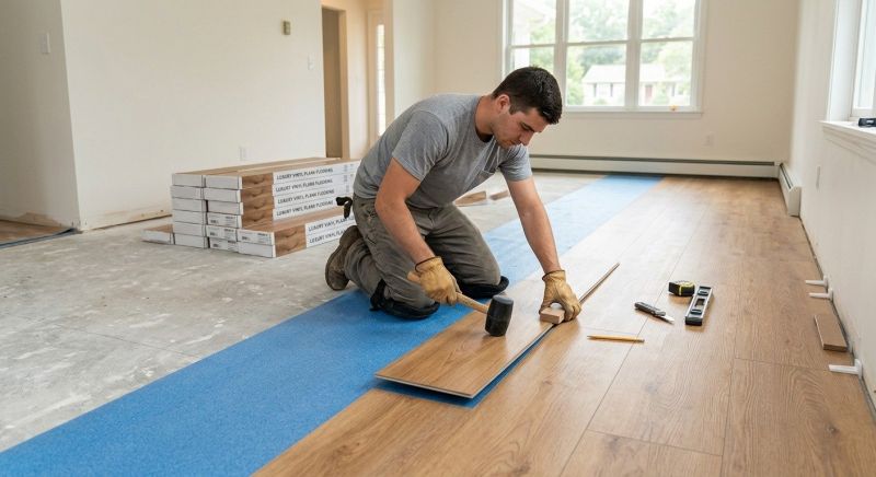 Lvt Flooring Installation in Paramus, NJ