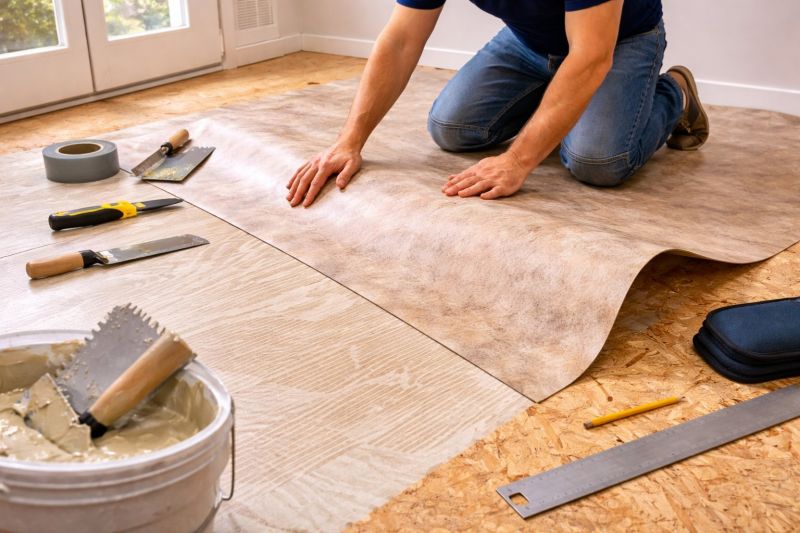 Sheet Flooring Installation in Cedarhurst, NY