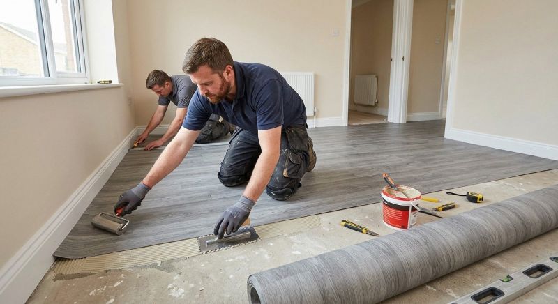 Sheet Flooring Installation in Maywood, NJ