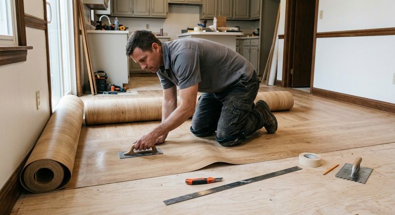 Sheet Flooring Installation in Union City, NJ