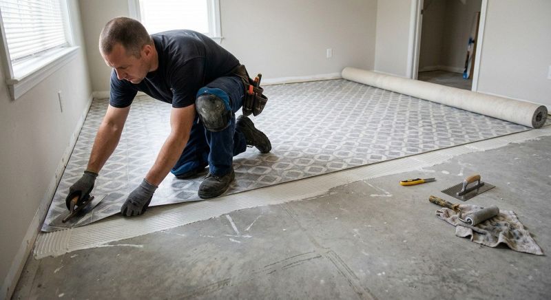 Sheet Linoleum Installation in Lynbrook, NY