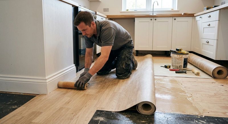 Sheet Linoleum Installation in Passaic County, NJ
