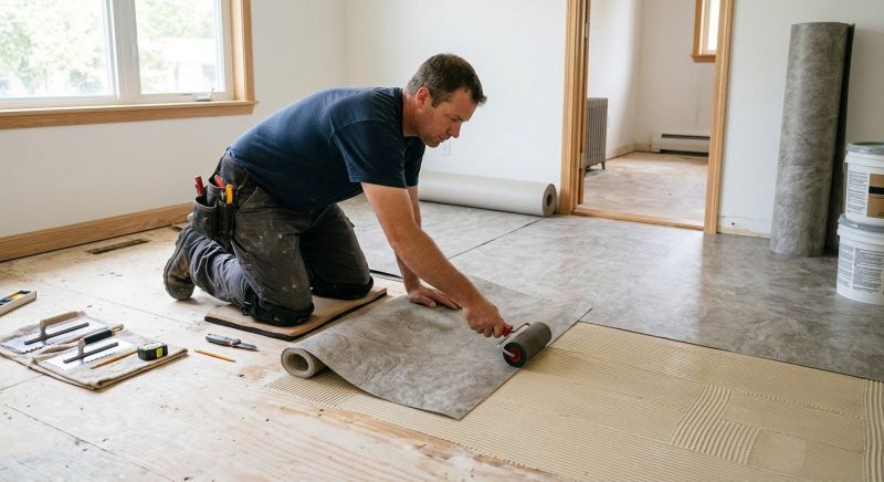 Sheet Vinyl Installation in Teaneck, NJ