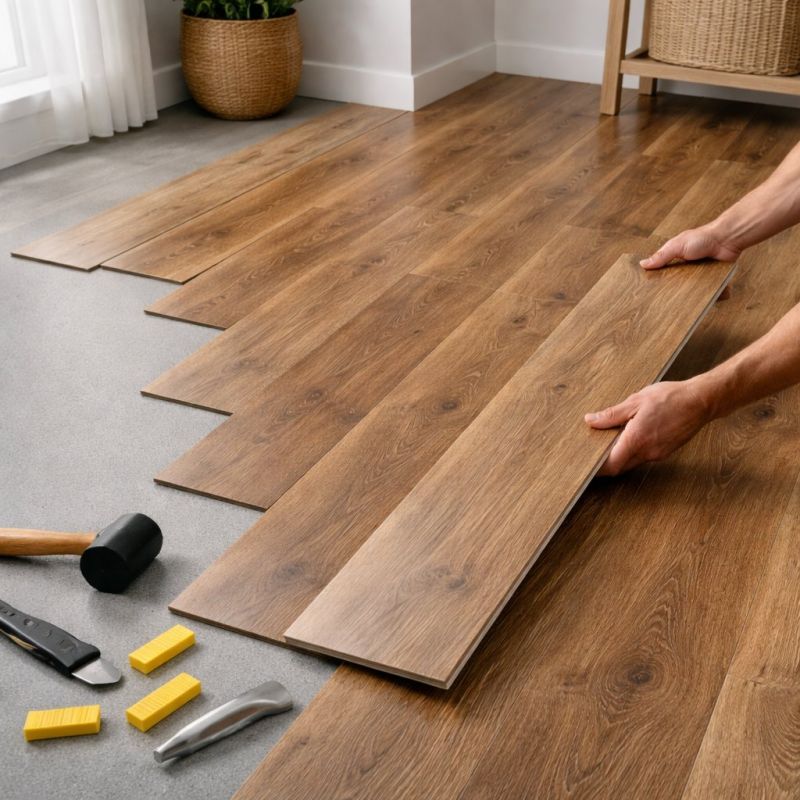 Vinyl Plank Floor Installation in Rye, NY