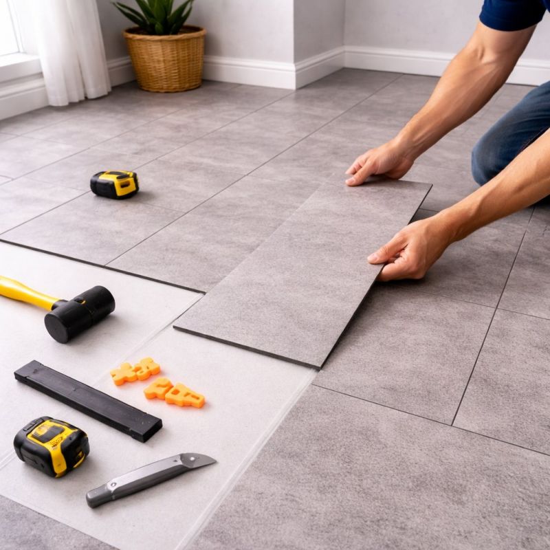 Vinyl Tile Installation in Rye, NY